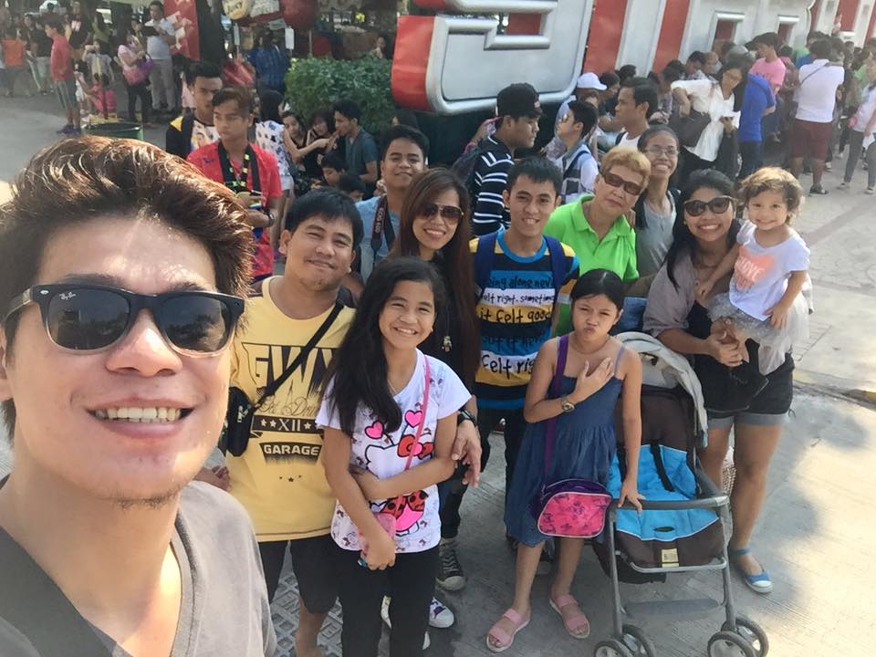 With My Family and Friends at Star City (2)